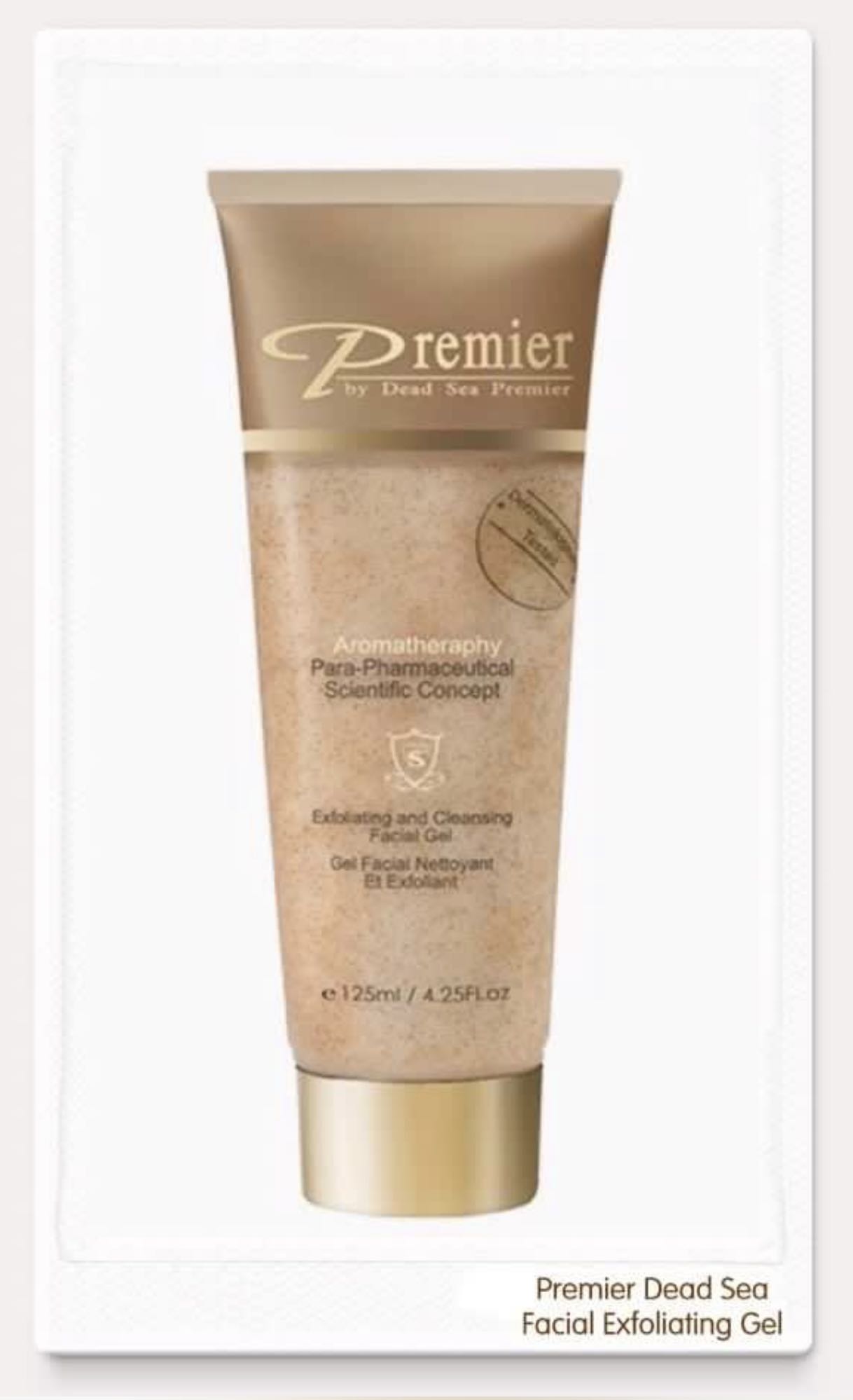 Premier Dead Sea Facial Exfoliating Gel (Facial Scrub), Beauty & Personal Care, Face, Face Care
