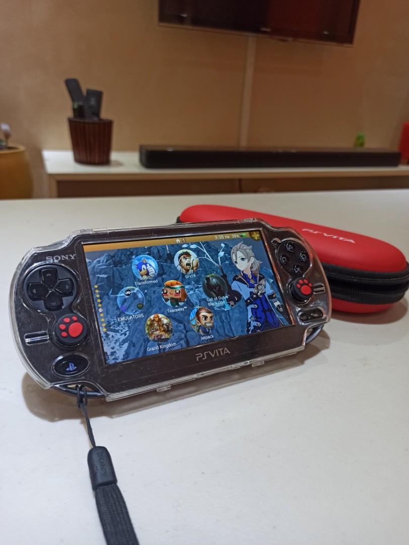 PS VITA OLED 128gb Permanent Jailbreak, Video Gaming, Video Game