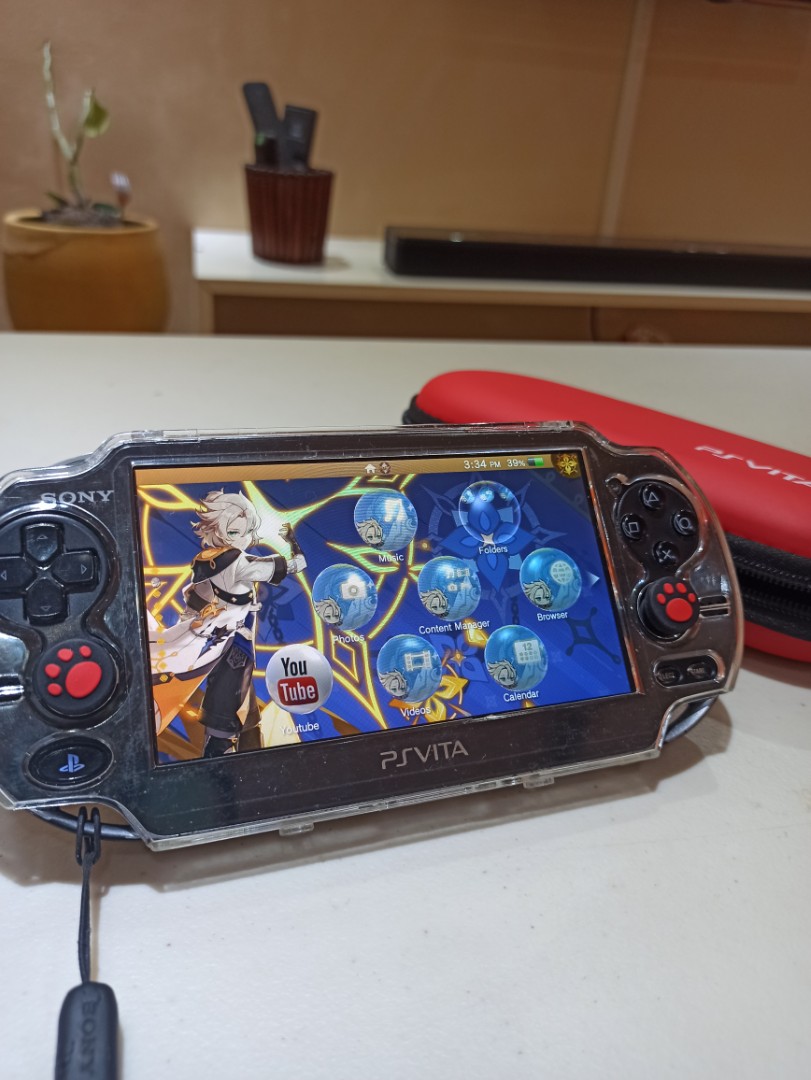 PS VITA OLED 128gb Permanent Jailbreak, Video Gaming, Video Game