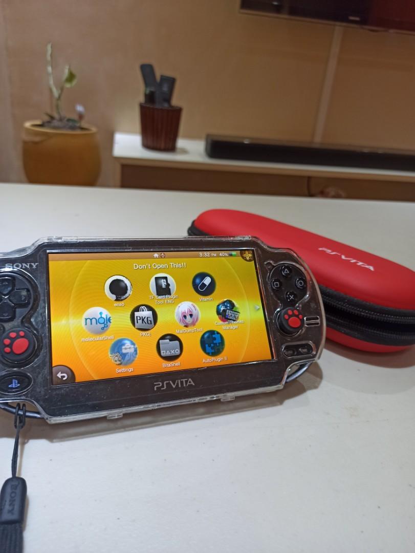 PS VITA OLED 128gb Permanent Jailbreak, Video Gaming, Video Game