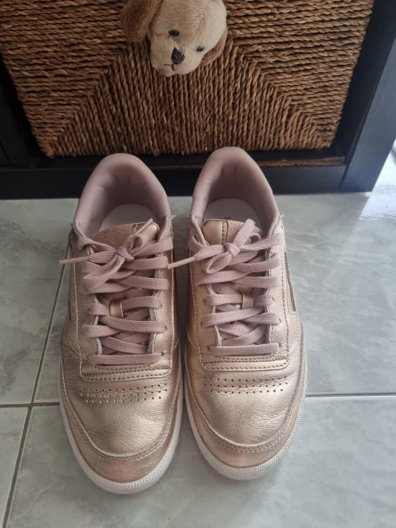 Reebok rose gold sneakers online