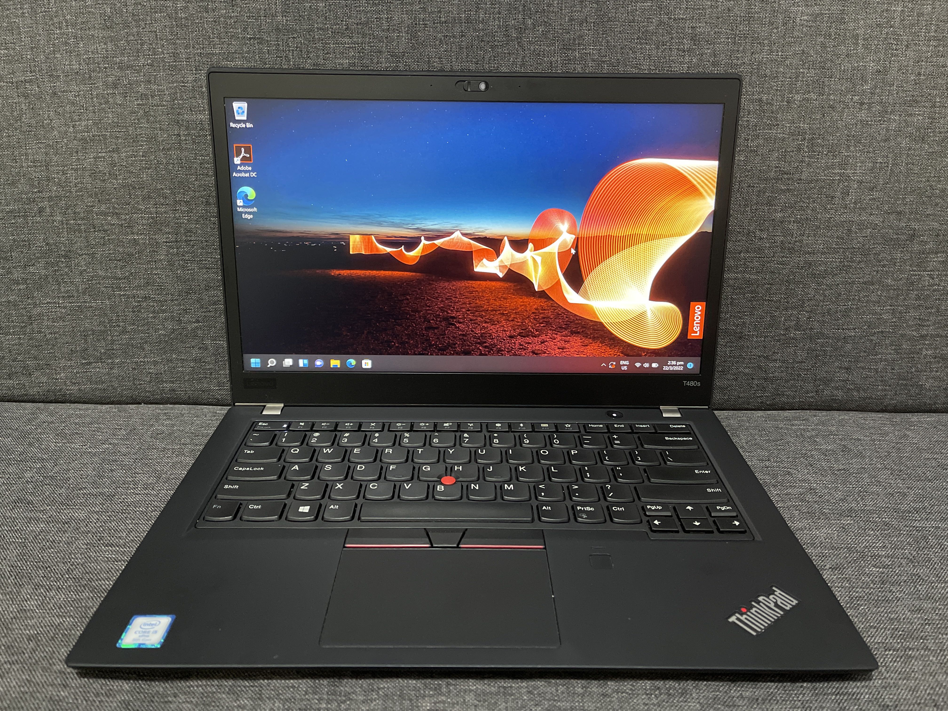 (Refurbished) Lenovo ThinkPad T480s Intel Core i58350u/16GB DDR4 Ram