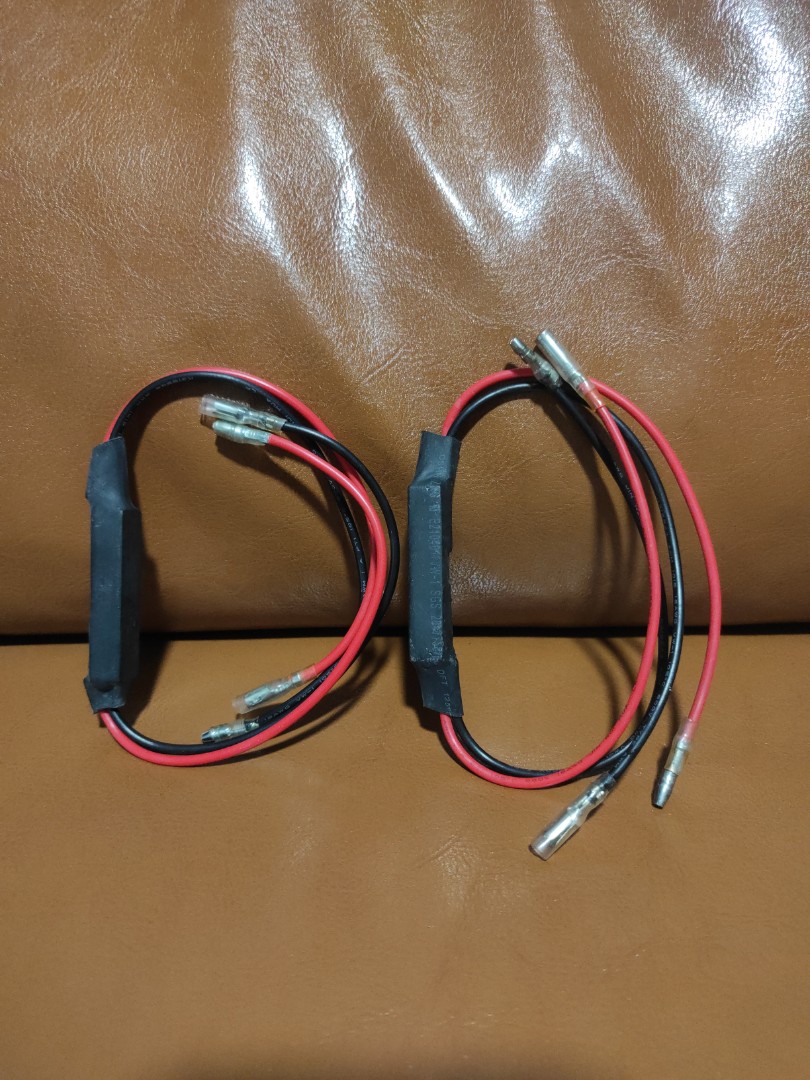 Resistors for LED turn signals, Motorcycles, Motorcycle Accessories on