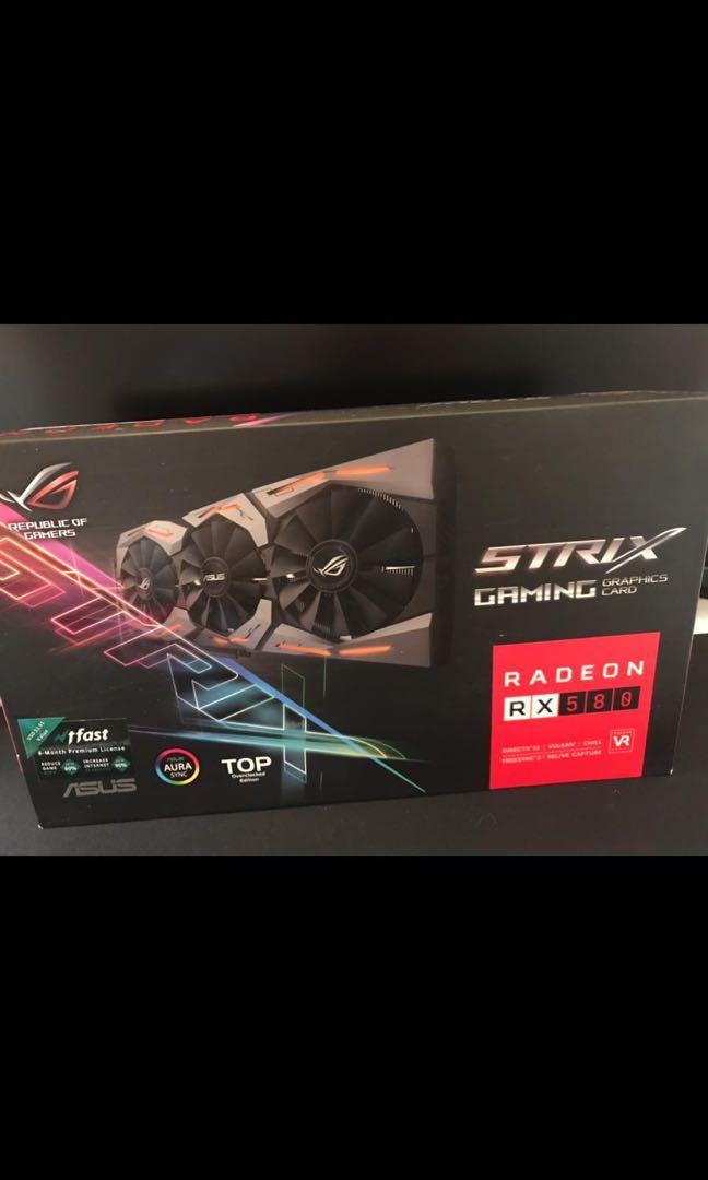 ROG-STRIX-RX580-O8G-GAMING, 電腦&科技, 電腦周邊及配件, 電腦周邊產品- Carousell ROG-STRIX-RX580-O8G-GAMING, 電腦&科技, 電腦周邊及配件, 電腦周邊產品- Carousell