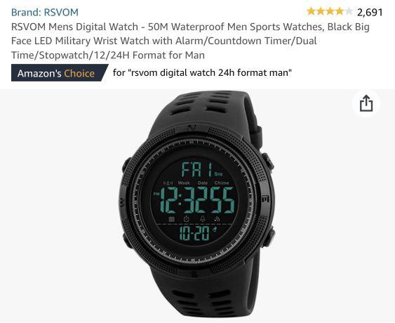 Rsvom watch hot sale