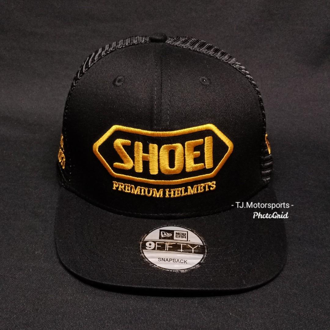 Shoei Premium Helmets gold cap, Men's 