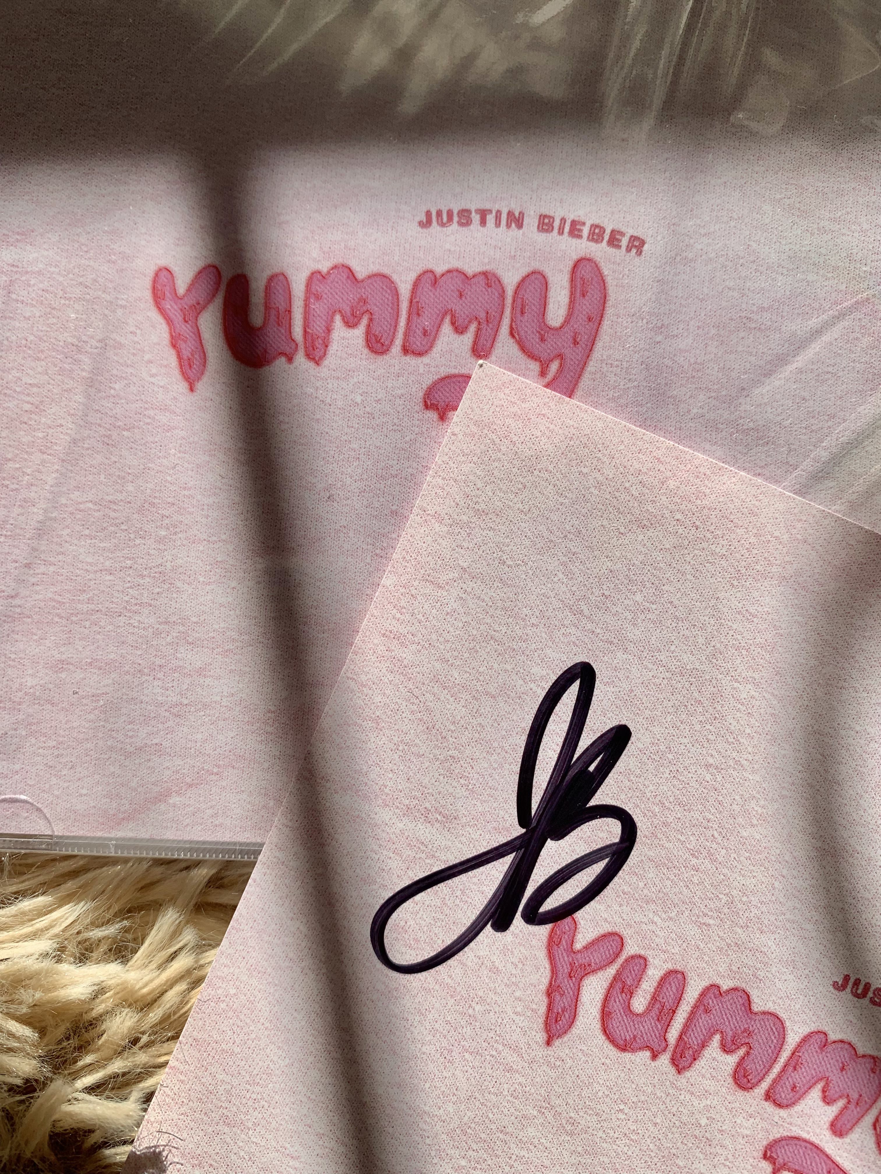 Justin Bieber Yummy サイン cd