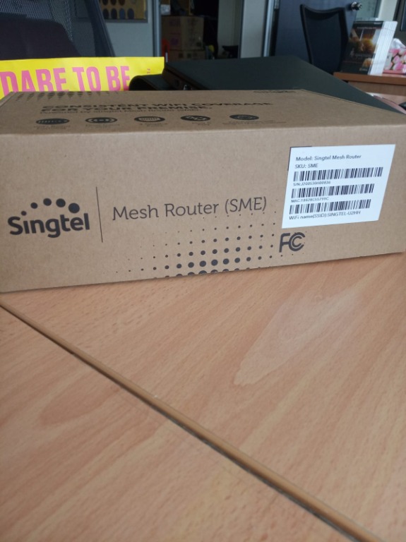 Singtel Mesh Router, Computers & Tech, Parts & Accessories, Networking ...