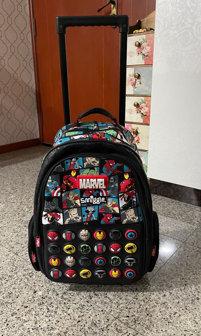 Smiggle Trolley Bag / school bag, Babies & Kids, Going Out, Strollers