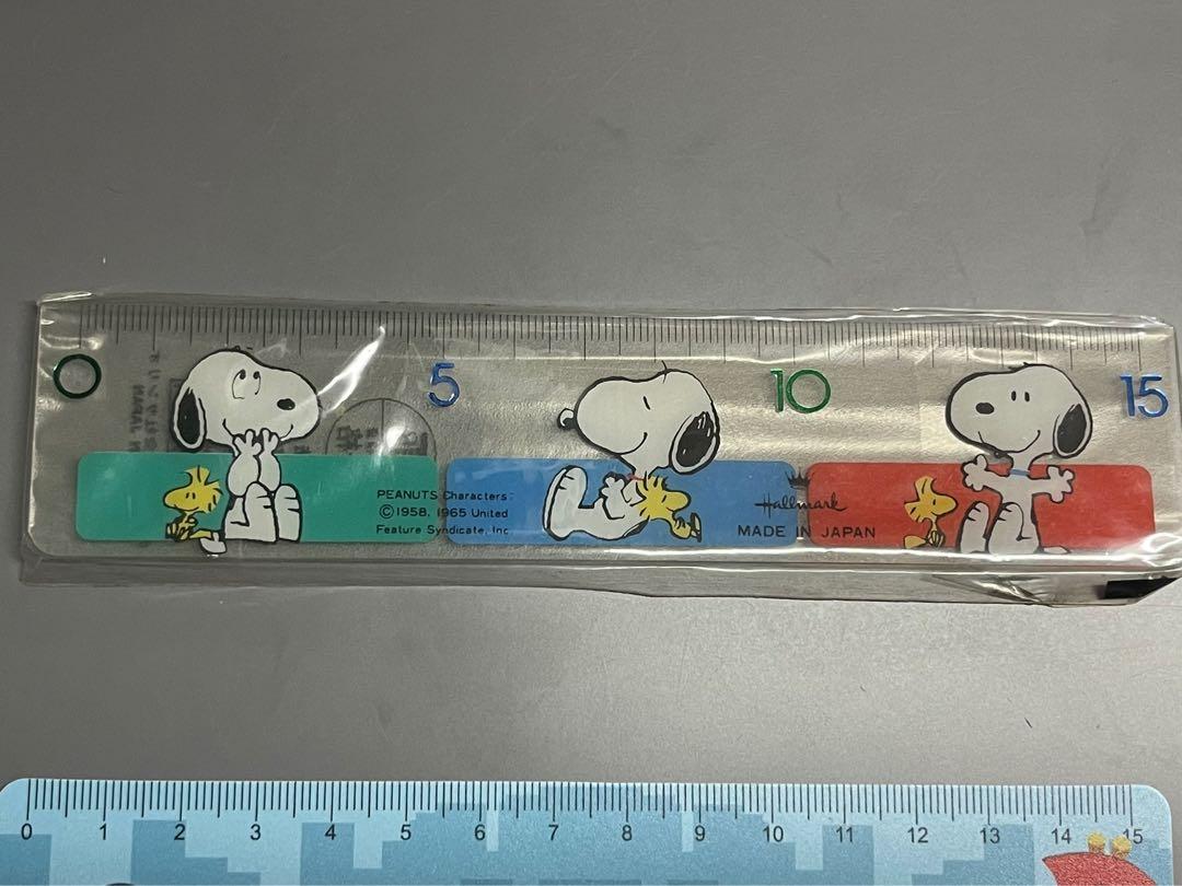 Snoopy ruler 史諾比間尺 Made in Japan, 興趣及遊戲, 手作＆自家設計, 文具 - Carousell