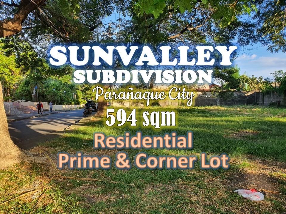 sunvalley subdivision prime corner lot for sale