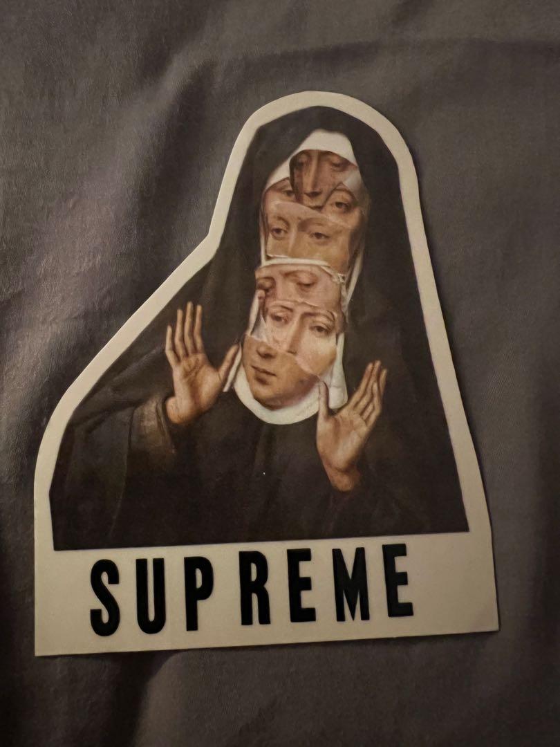 Supreme nun hot sale sticker