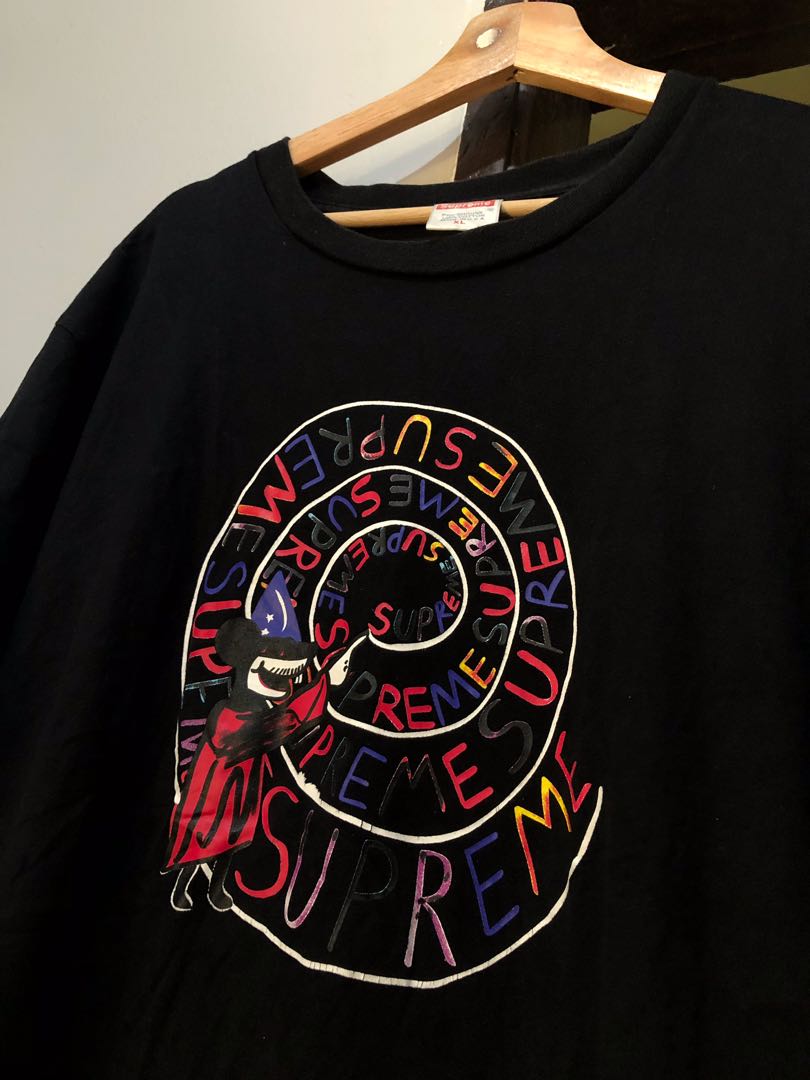 Supreme spiral tee cheap