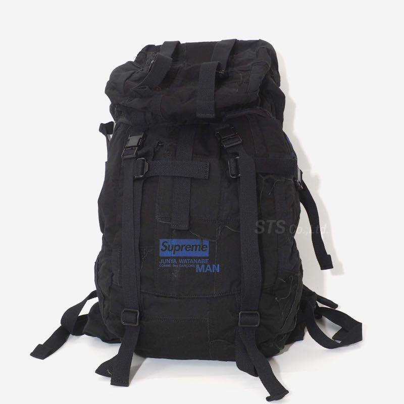 Supreme x Junya Watanabe CDG patchwork backpack, 男裝, 袋