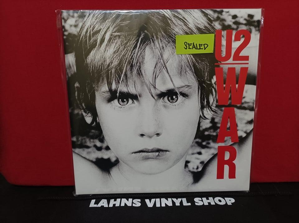 U2 - War (Category: Vinyls) located in Manila. Submitted by nw101 (Listing ID 1150451616, Image 1). Description: U2 - War Vinyl : M Cover : Sealed Price : 2300 EU Press MOP : Gcash or Metrobank Pick up : Project 4 QC .