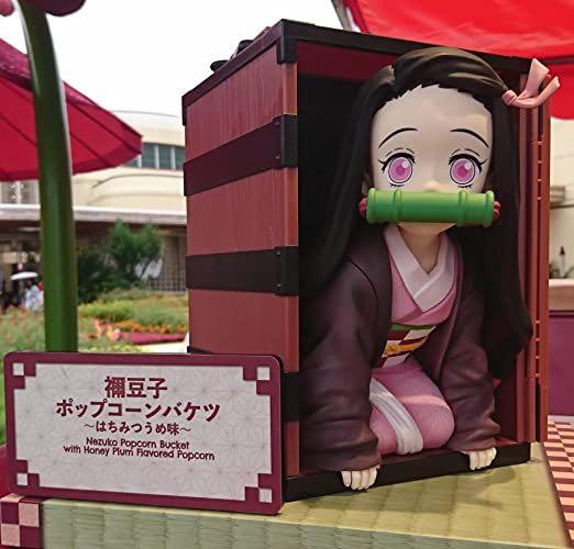 USJ Limited Demon Slayer Nezuko Kamado Popcorn Bucket Figure Universal
