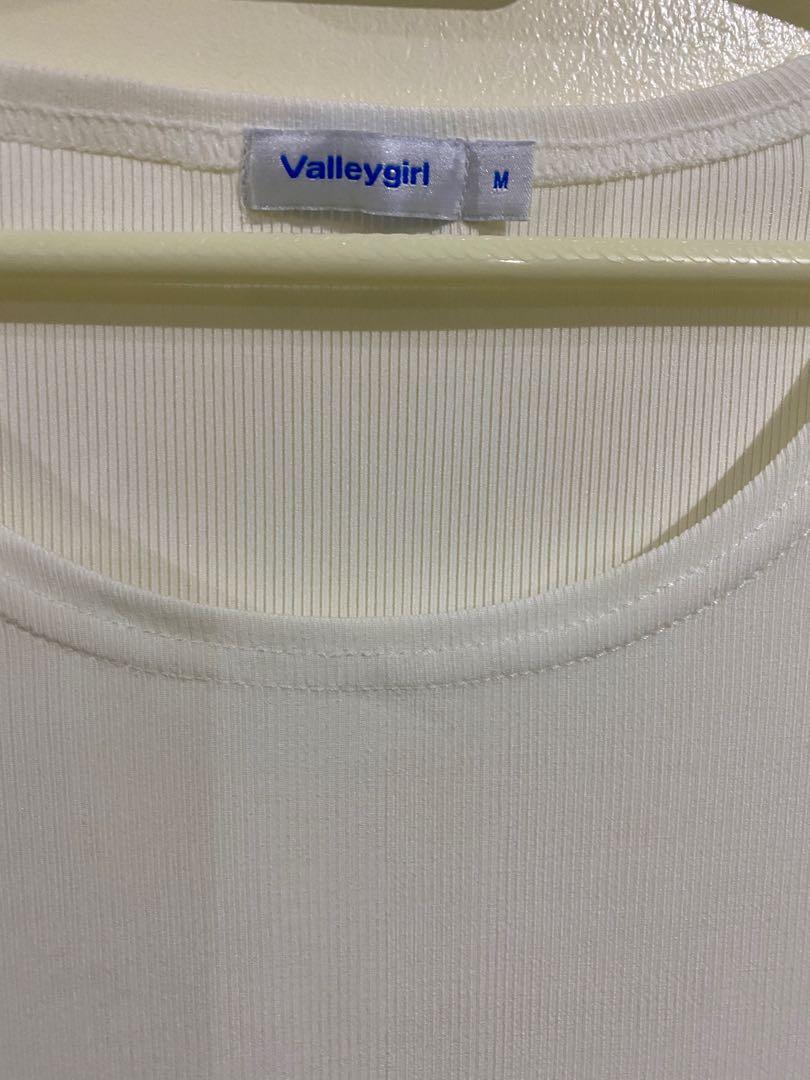 Valleygirl White Shirt, Women's Fashion, Tops, Shirts on Carousell