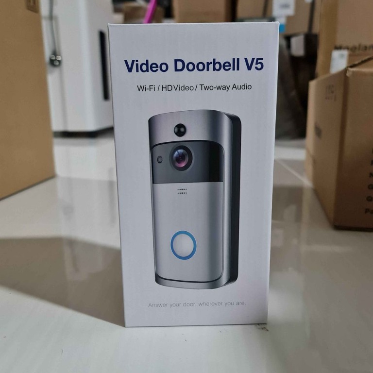 Video Doorbell V5, Furniture & Home Living, Security & Locks, Peephole