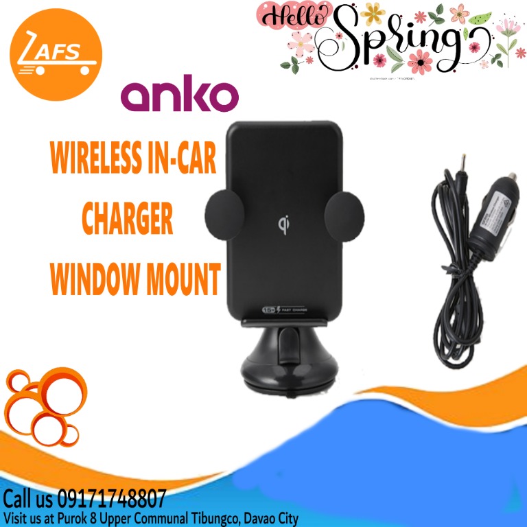 WIRELESS INCAR CHARGER WINDOW MOUNT, Everything Else, Others on Carousell