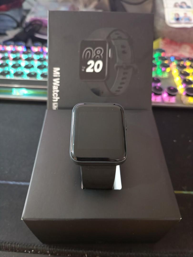 Xiaomi Mi Watch Lite, Mobile Phones \u0026 Gadgets, Wearables \u0026 Smart Watches on  Carousell