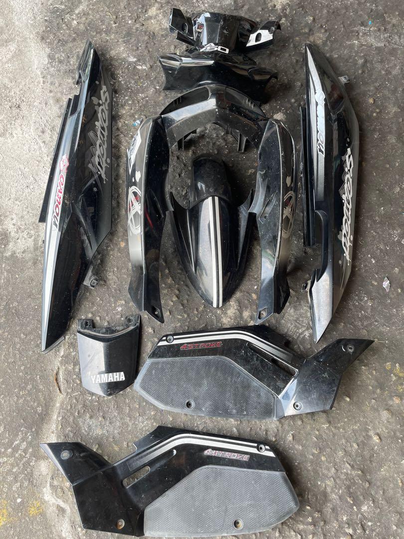Yamaha Nouvo s cover set, Motorbikes on Carousell