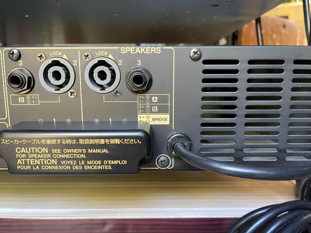 Yamaha P2500S TwoChannel Power Amplifier Original, Audio