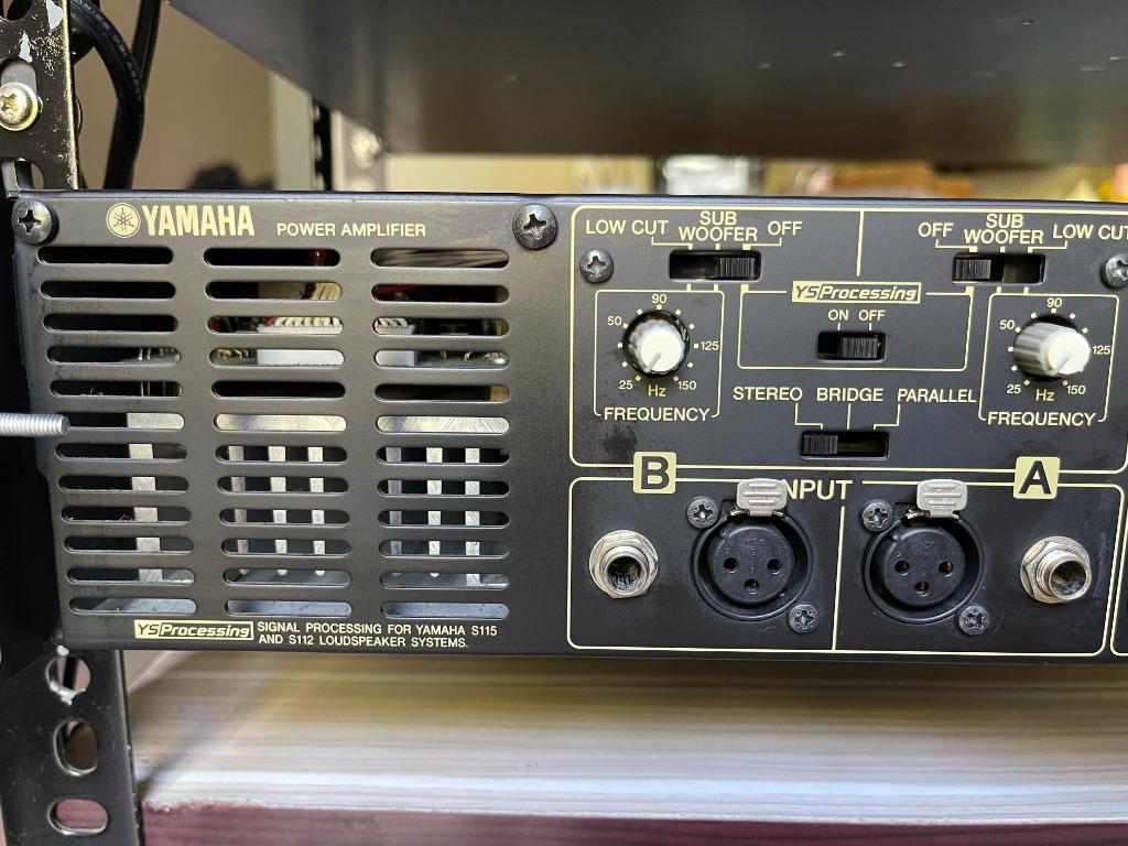 Yamaha P2500S TwoChannel Power Amplifier Original, Audio