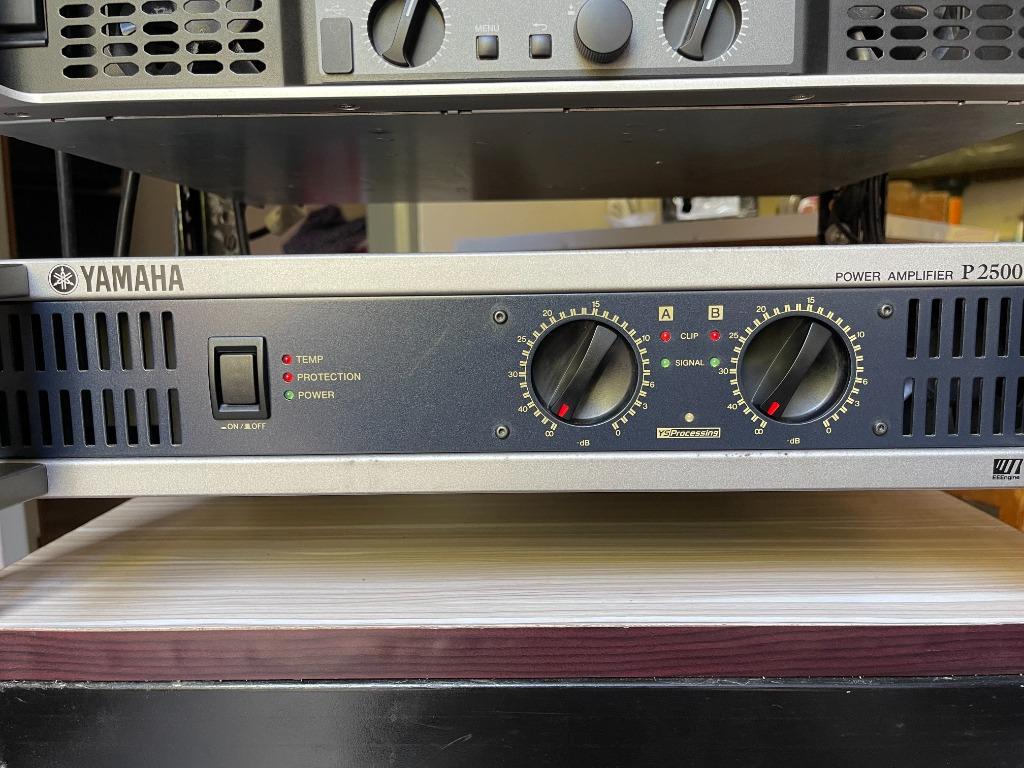 Yamaha P2500S TwoChannel Power Amplifier Original, Audio