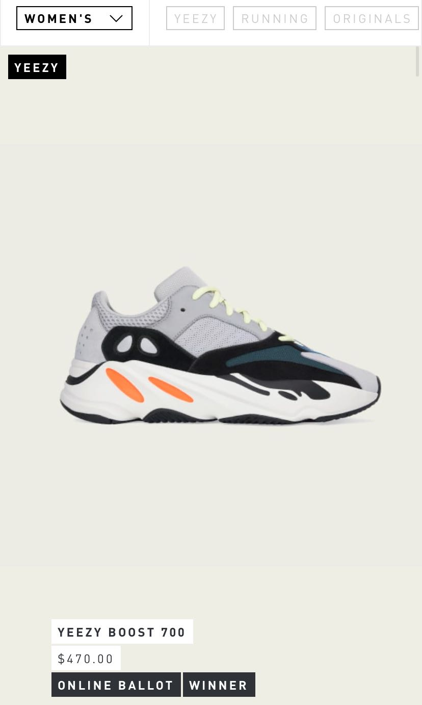 sizing yeezy boost 700