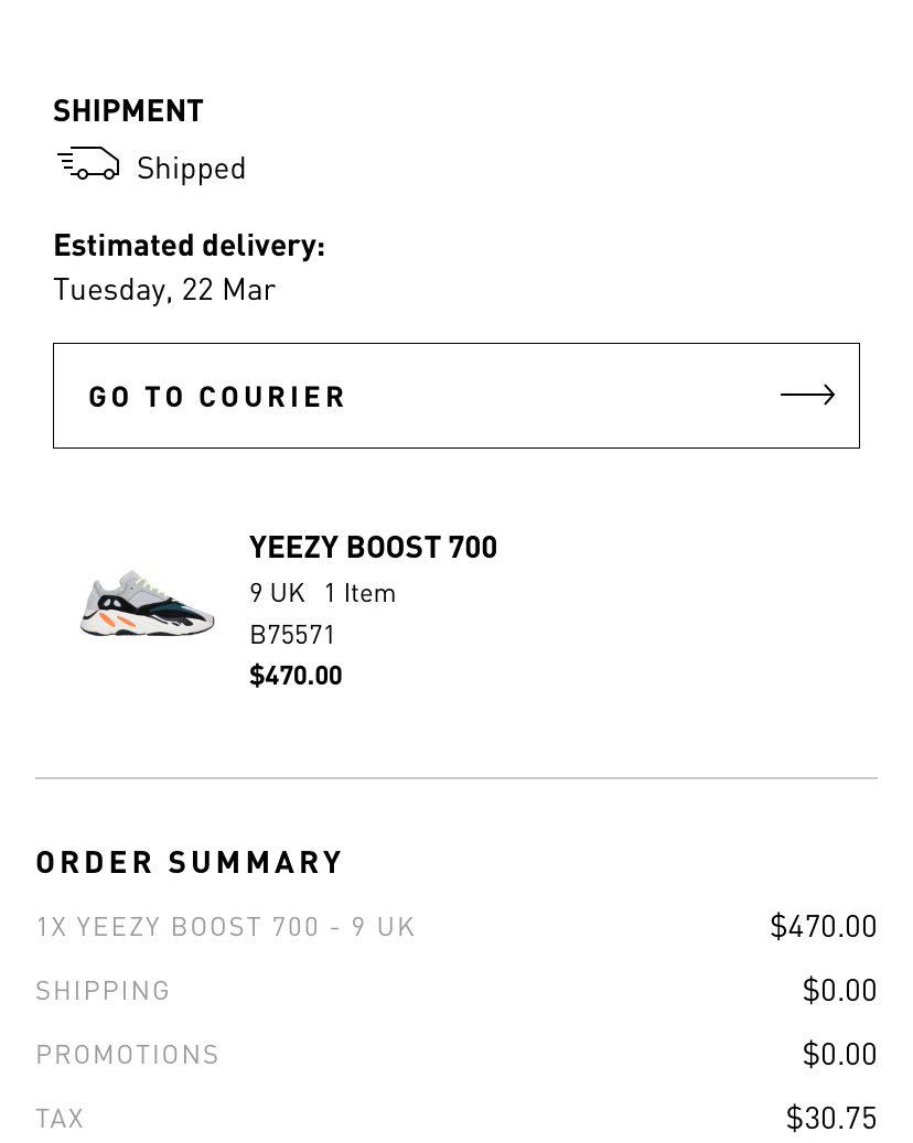 Courir clearance yeezy zebra