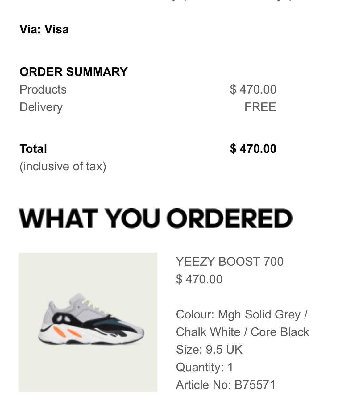 Yeezy Boost 700 Wave Runner, Men's Fashion, Footwear, Sneakers on Carousell