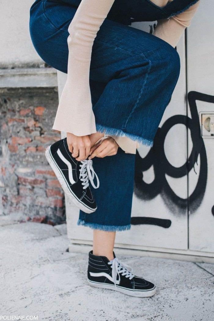 zara frayed denim overall, Fesyen 