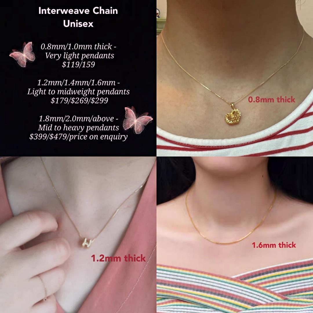 18K Gold Rose Gold White Gold Alphabet Pendants Letter Pendants