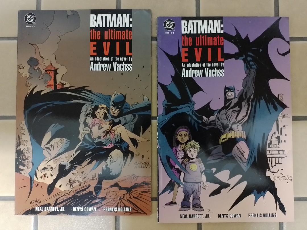 1st app William X. Malady ( Criminal ) Batman: The Ultimate Evil - 1,2 (  Denys Cowan/Kent Williams - Cover Art ) DC Comics, Hobbies & Toys, Books &  Magazines, Comics & Manga on Carousell
