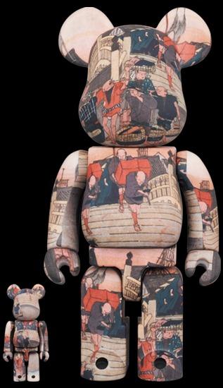 2022年9月預訂】東京国立博物館BE@RBRICK 歌川広重「東海道五十三次 