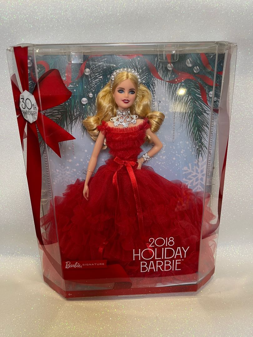 Holiday barbie hot sale 2018 blonde