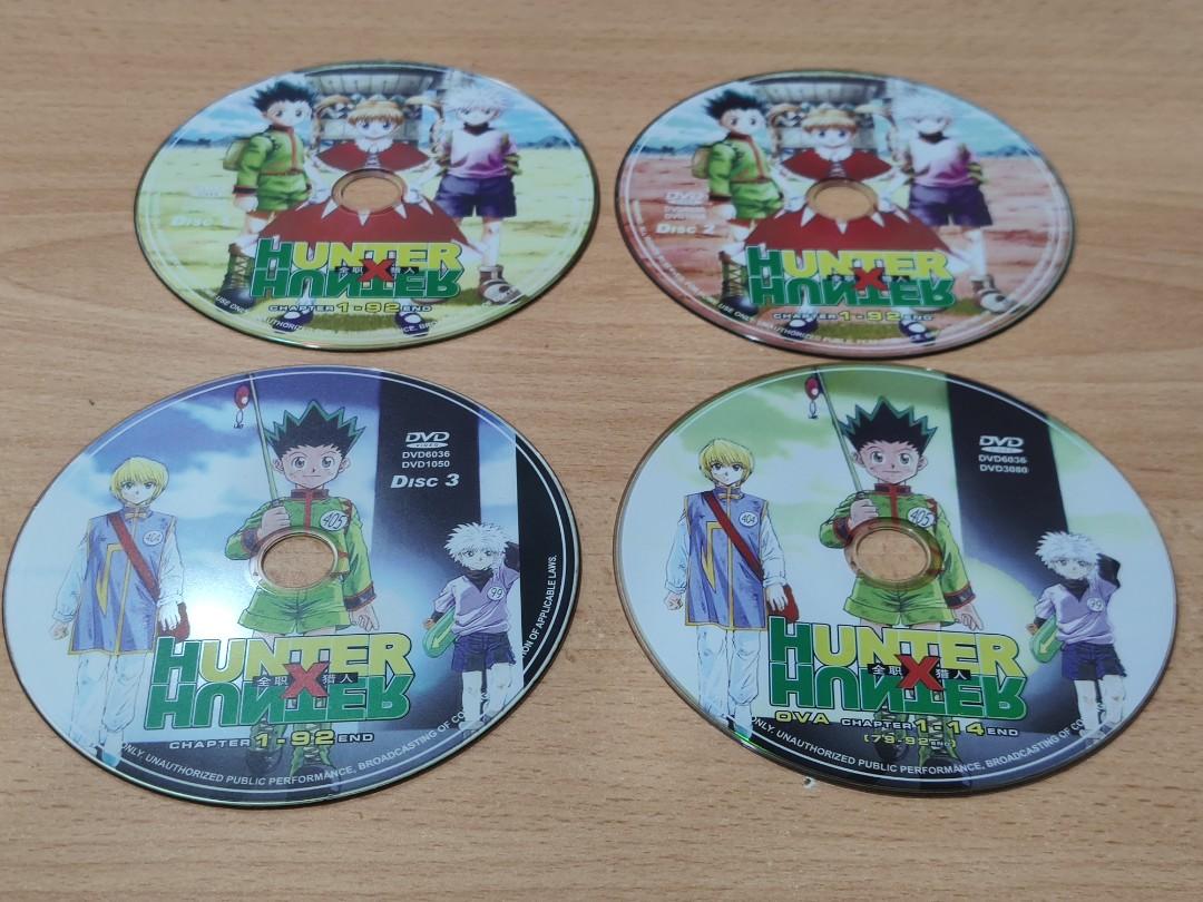 DVD Anime Hunter X Hunter Season 1 Vol.1-92 End + OVA + 2 Movies English Sub