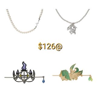 (日本代購) 頸鏈 髮簪 pokemon 比卡超 啟暴龍 葉伊貝 水晶燈火靈64240751955073110