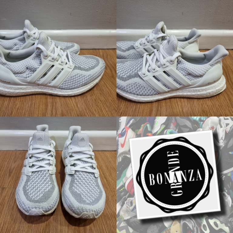 Ultra boost white 3m reflective hot sale