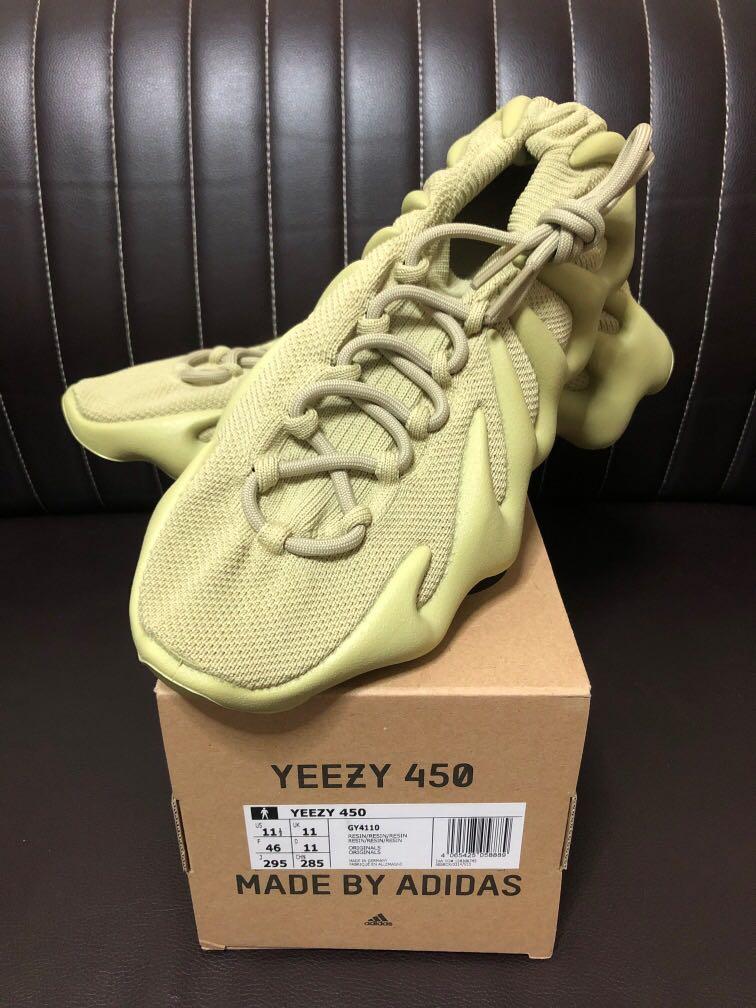 adidas gazelle silver green womens adidas Yeezy 450 Resin  Sneakers.ADM