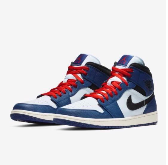 Air Jordan 1 Mid SE Deep Royal Blue Men s Fashion Footwear