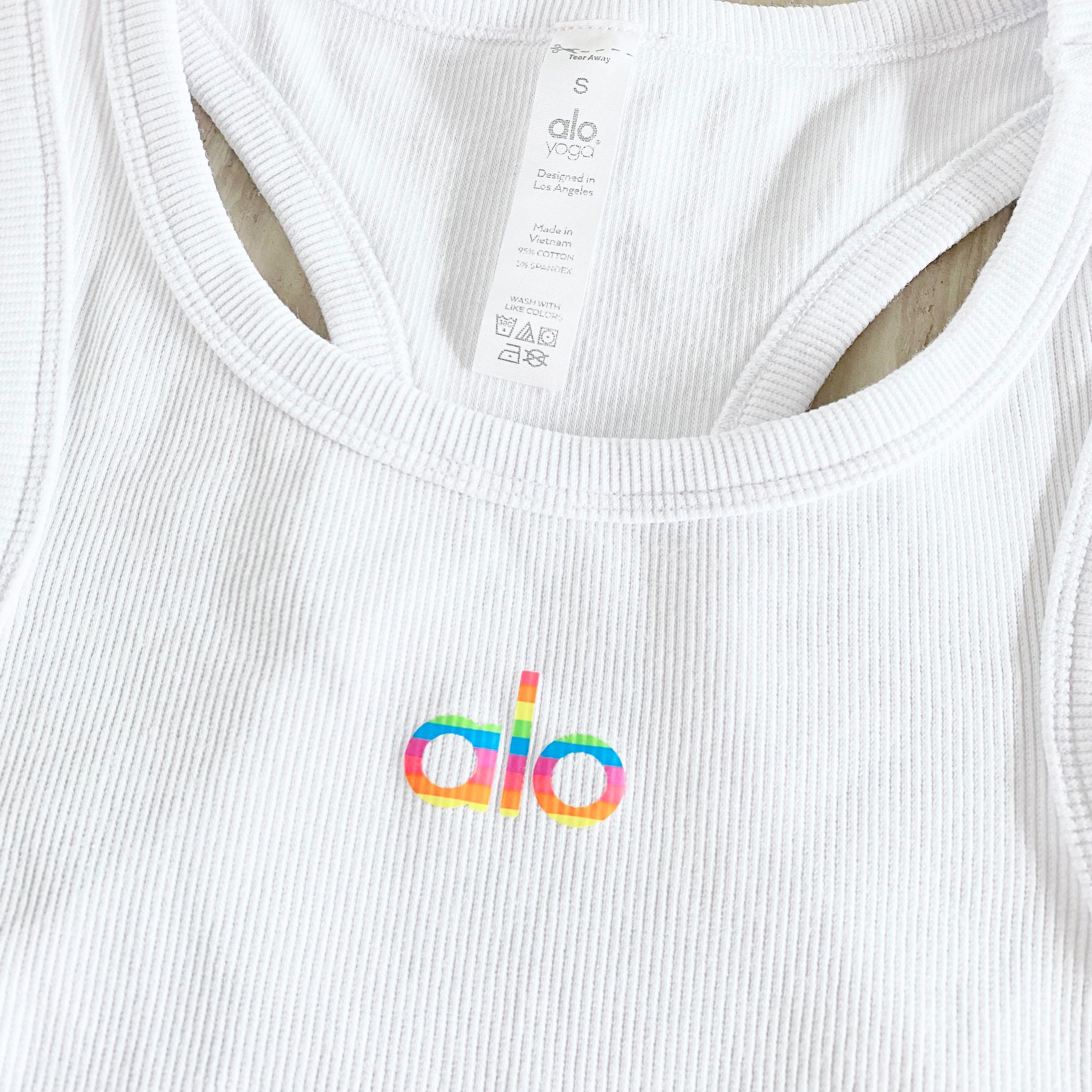 Alo Yoga Aspire Tank - Pride Collection, Women's Fashion, Activewear on  Carousell