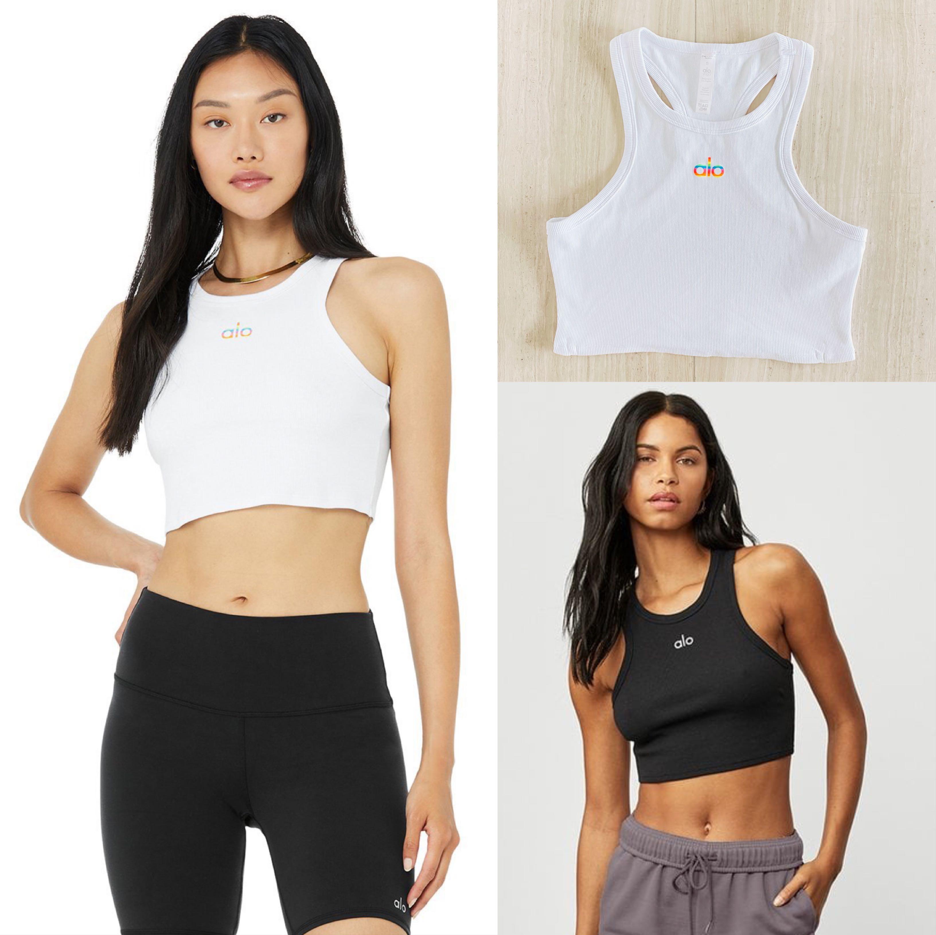 Alo Yoga Aspire Tank - Pride Collection, Women's Fashion, Activewear on  Carousell