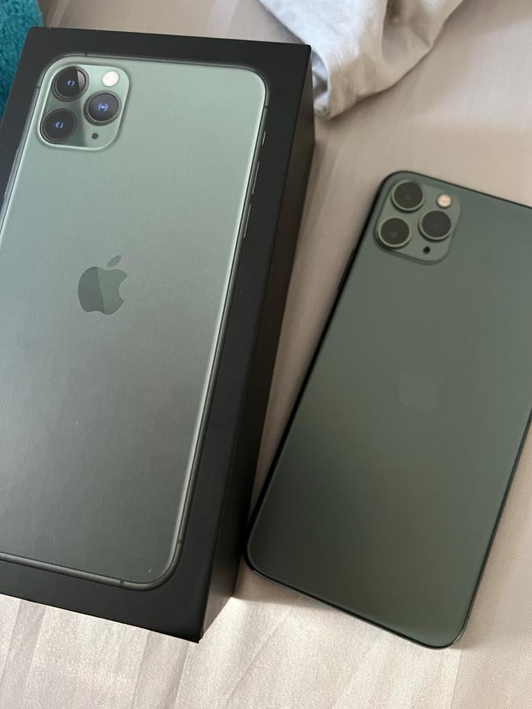 Apple Iphone 11 Pro Max 256gb Midnight Green Mobile Phones Gadgets Mobile Phones Iphone Iphone 11 Series On Carousell