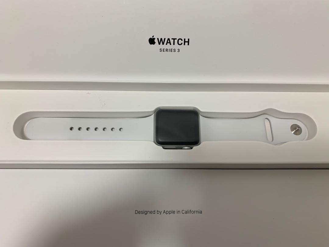Apple Watch Series 3 38mm Full set Mobile Phones Gadgets Wearables Smart Watches on Carousell