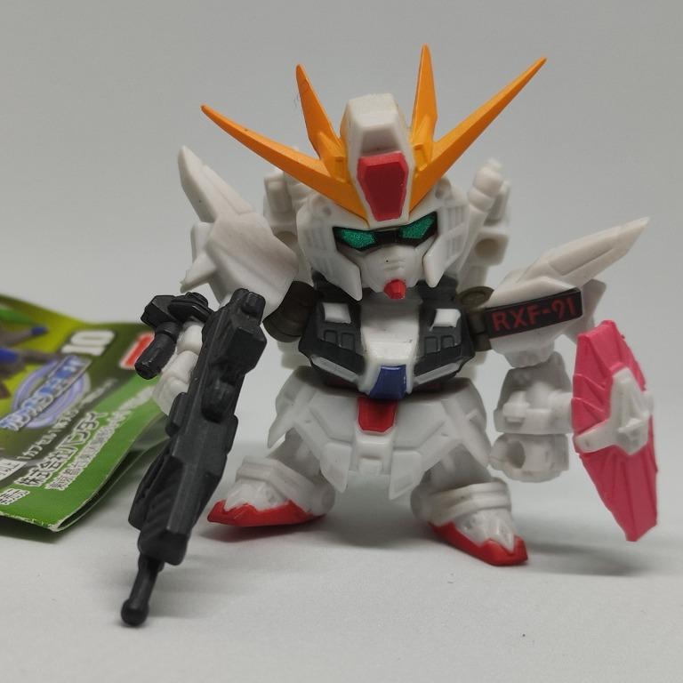 Bandai Gundam Rxf 91a Silhouette Gundam Gashapon Warrior Next 10 Item Is Used 9 10 On Carousell