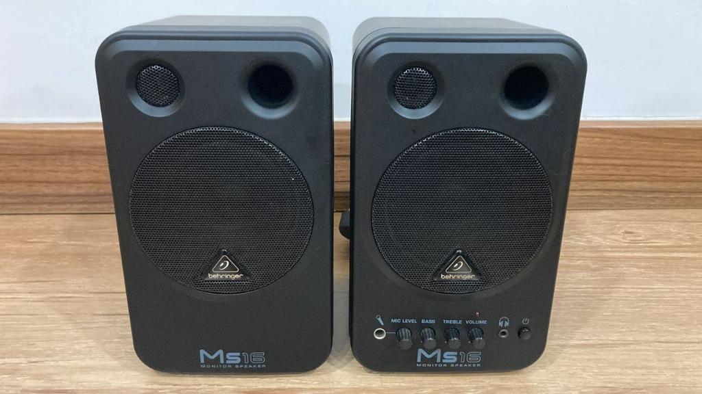Behringer ms16 monitor speakers deals