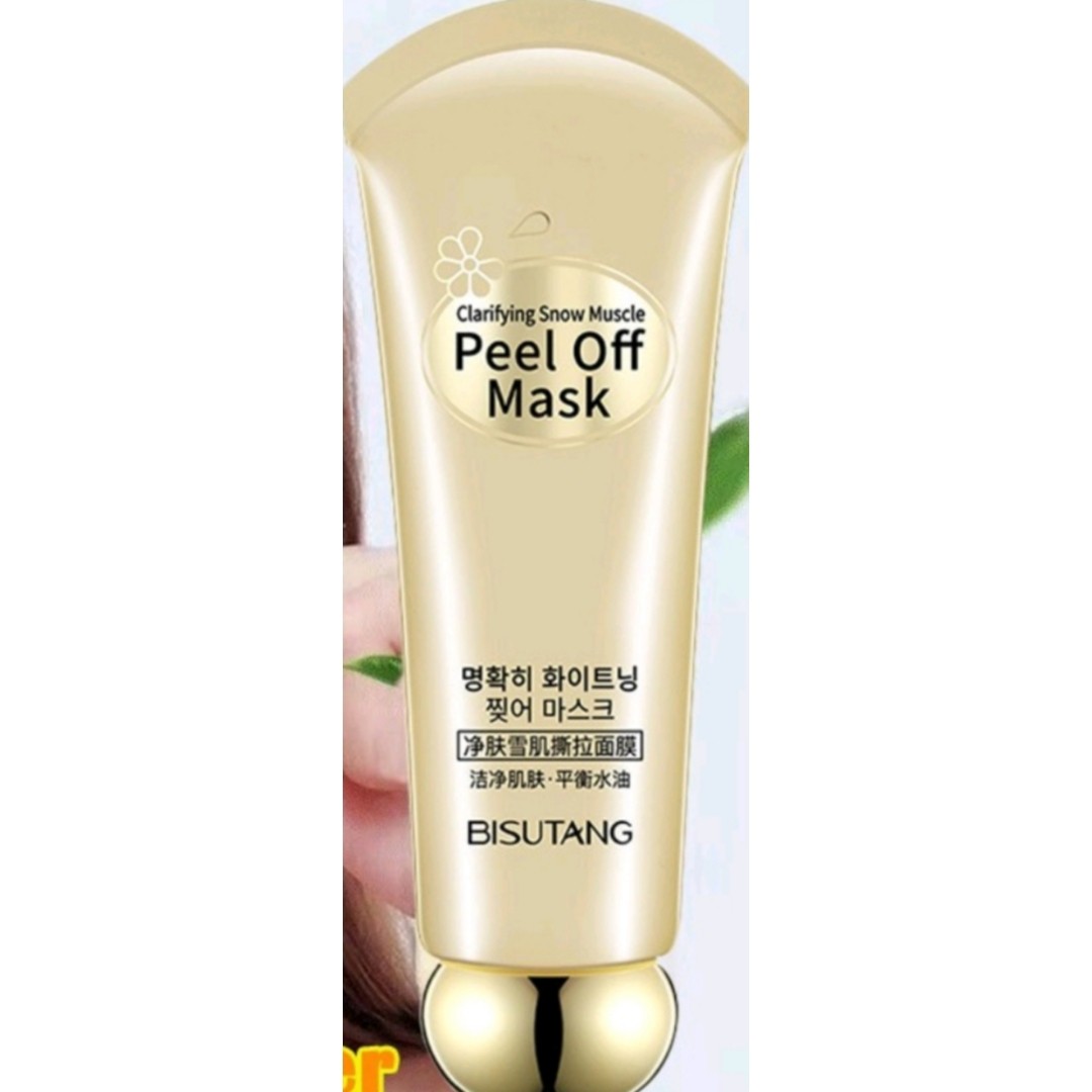 Bisutang Korean Clarifying Snow Muscle peel off mask, Beauty & Personal