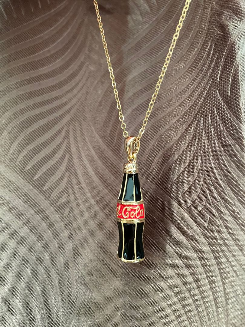 Coca Cola Couture Kingdom - Coke Can Necklace White Gold