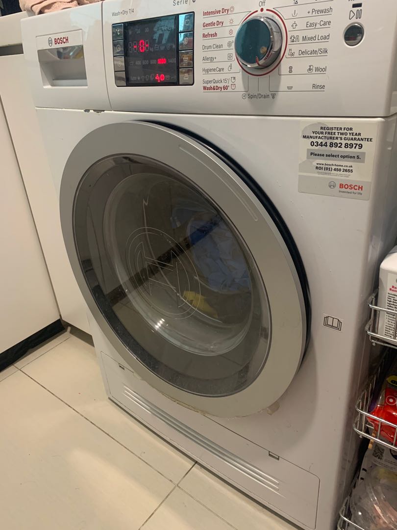 Bosch washer machines and dryer, TV & Home Appliances, Washing Machines